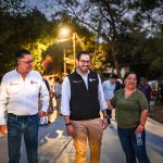 DAVID DE LA PEÑA ENTREGA MEGAOBRAS DE PAVIMENTACIÓN EN LA COMUNIDAD SAN PEDRO EN SANTIAGO