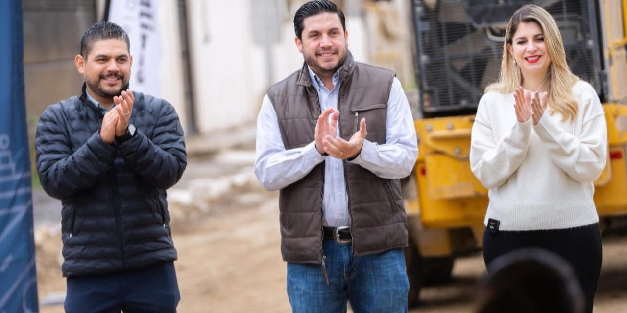 RAÚL CANTÚ ARRANCA NUEVA PAVIMENTACIÓN PARA MEJORAR LA MOVILIDAD EN SALINAS VICTORIA