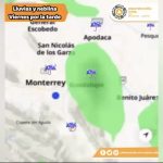 PROTECCIÓN CIVIL NL EMITE REPORTE POR LLUVIAS Y LLAMADO A EXTREMAR PRECAUCIONES