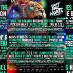 TYLER, THE CREATOR, GUNS N’ ROSES Y THE KILLERS LIDERAN EL TECATE PAL NORTE 2026