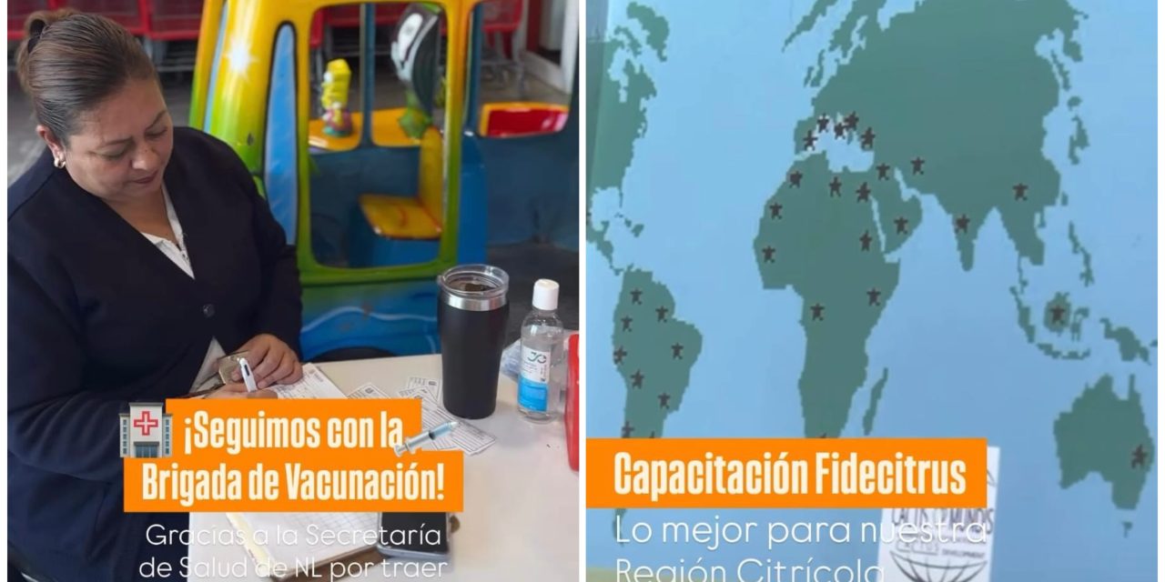 LUIS CAVAZOS FORTALECE EL DESARROLLO Y BIENESTAR DE LA REGIÓN CITRÍCOLA A TRAVÉS DE FIDECITRUS