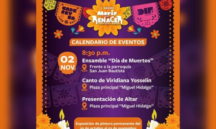 CARLOS RODRÍGUEZ “EL CUATE” INVITA A LAS FAMILIAS JIMENENSES A CELEBRAR EL DÍA DE MUERTOS EN CADEREYTA