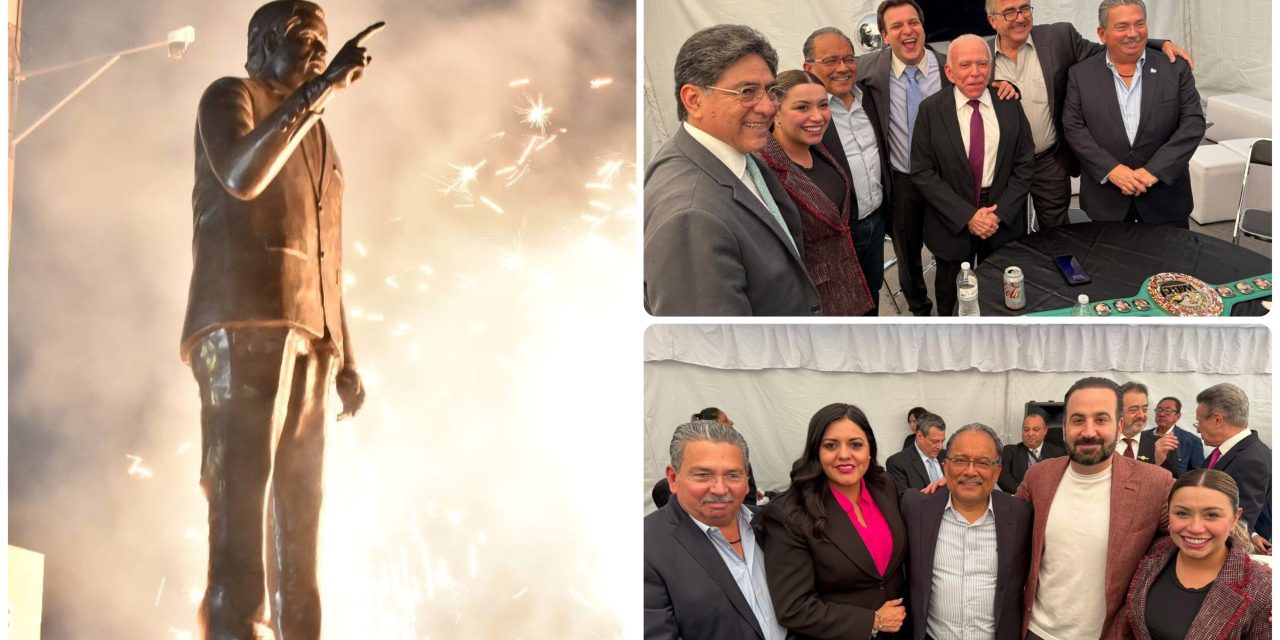 DEVELAN ESTATUA DE PEDRO TRETO CISNEROS FRENTE AL ESTADIO DE SULTANES