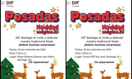 DAVID DE LA PEÑA INVITA A VECINOS DE SANTIAGO A SU “NAVIDAD MÁGICA 2025”