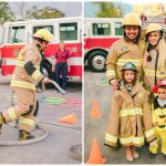 JESÚS NAVA SE UNE A BOMBEROS EN UNA JORNADA FAMILIAR EN SANTA CATARINA