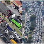 FAMILIARES PROTESTAN CON ATAÚDES EN CONSTITUCIÓN PARA EXIGIR JUSTICIA VIAL EN MONTERREY