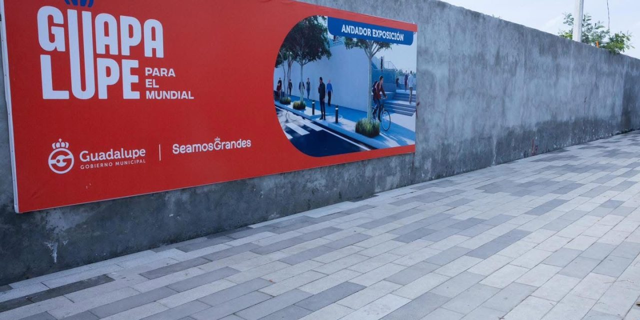 HÉCTOR GARCÍA SUPERVISA AVANCE DEL CORREDOR VERDE EN EXPOSICIÓN