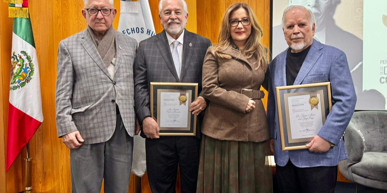 DRA. SUSANA MÉNDEZ ARELLANO DISTINGUE A PROMOTORES DE LOS DERECHOS CULTURALES EN NUEVO LEÓN