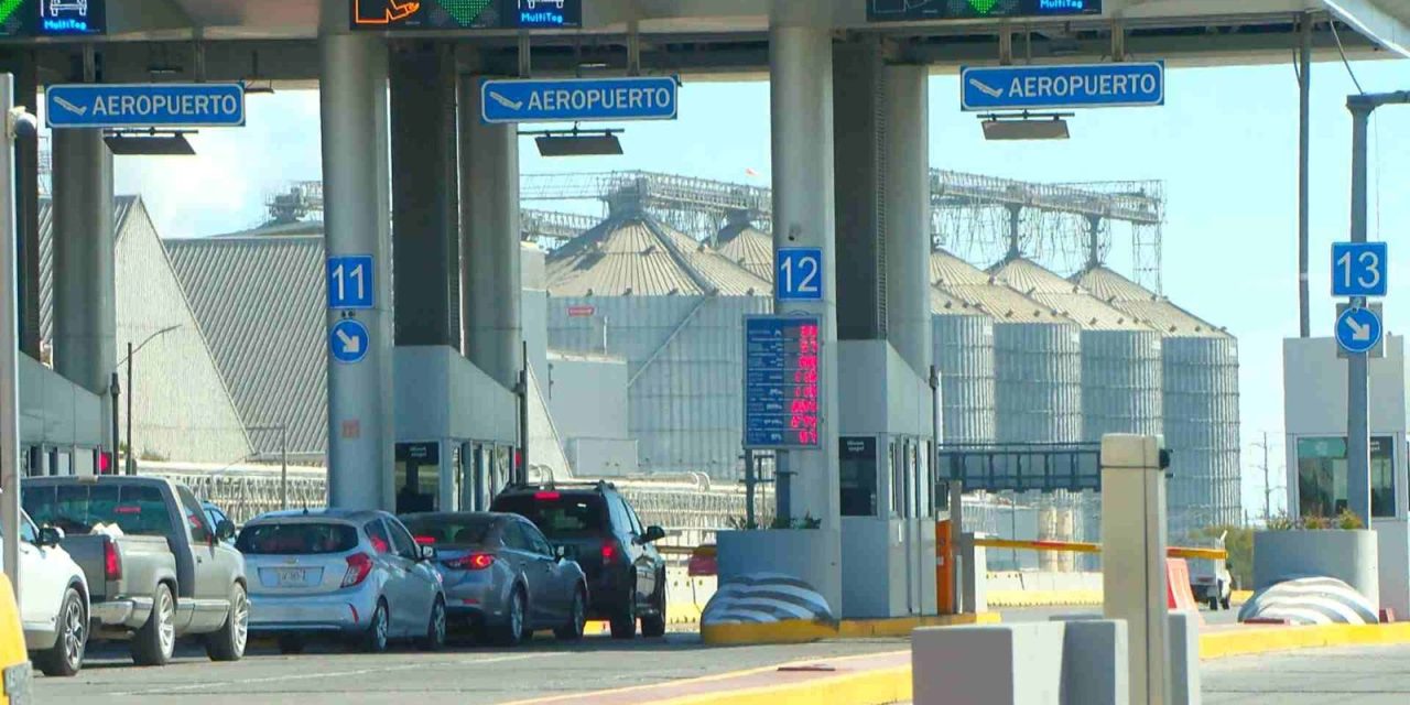 REANUDARÁN COBRO EN CASETA AL AEROPUERTO DE MONTERREY A PARTIR DE ENERO