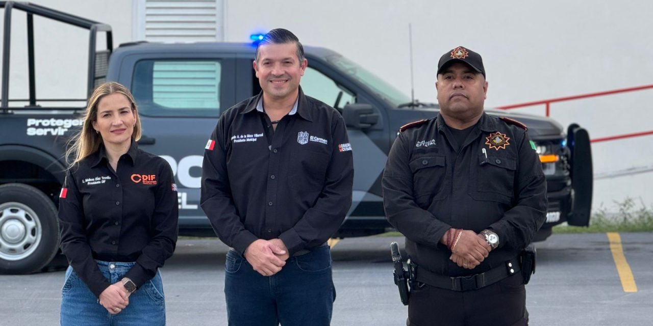 GERARDO DE LA MAZA ELEVA LA CAPACIDAD POLICIAL DE EL CARMEN CON NUEVAS UNIDADES