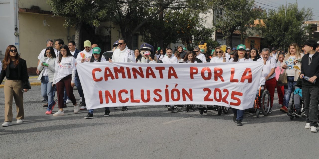 ESCOBEDO IMPULSA ENTORNOS ACCESIBLES EN SU QUINTA CAMINATA POR LA INCLUSIÓN