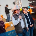 RAÚL CANTÚ Y NELLY GARZA REÚNEN A MÁS DE MIL ADULTOS MAYORES EN POSADA NAVIDEÑA