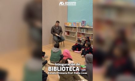 ALEJANDRO GONZÁLEZ ARRANCA DICIEMBRE CON LA INAUGURACIÓN DE UNA NUEVA BIBLIOTECA EN DR. GONZÁLEZ