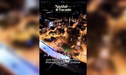 RAÚL CANTÚ PRESENTA TOBOGÁN NAVIDEÑO COMO NUEVA ACTIVIDAD FAMILIAR EN SALINAS VICTORIA