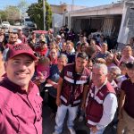 MARIO SOTO ESQUER REFUERZA CERCANÍA CON FAMILIAS DE GARCÍA DURANTE RECORRIDO DOMINICAL