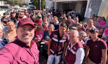 MARIO SOTO ESQUER REFUERZA CERCANÍA CON FAMILIAS DE GARCÍA DURANTE RECORRIDO DOMINICAL