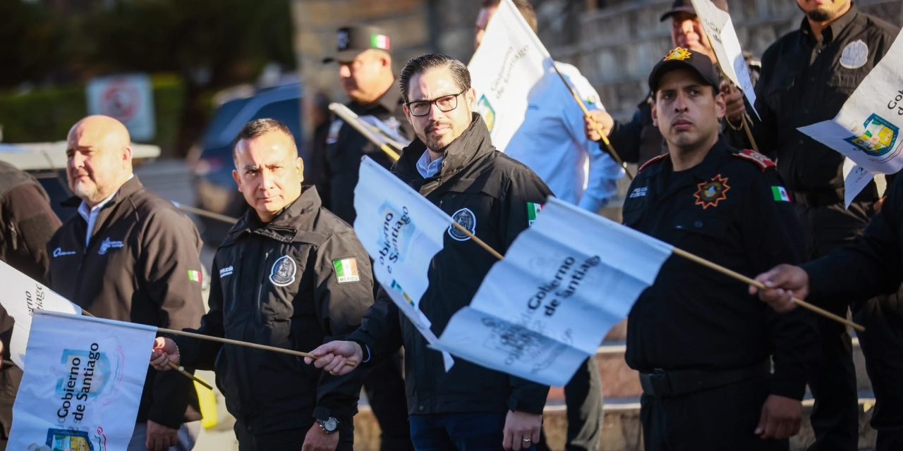 DAVID DE LA PEÑA ARRANCA OPERATIVO “NAVIDAD SEGURA 2025” EN SANTIAGO