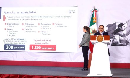 ROSA ICELA RODRÍGUEZ INFORMA MÁS DE 145 MIL REPATRIACIONES DESDE EL REGRESO DE TRUMP