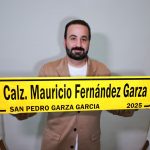 MAURICIO FARAH GIACOMÁN OFICIALIZA CALZADA MAURICIO FERNÁNDEZ GARZA EN HONOR AL EX ALCALDE SAMPETRINO