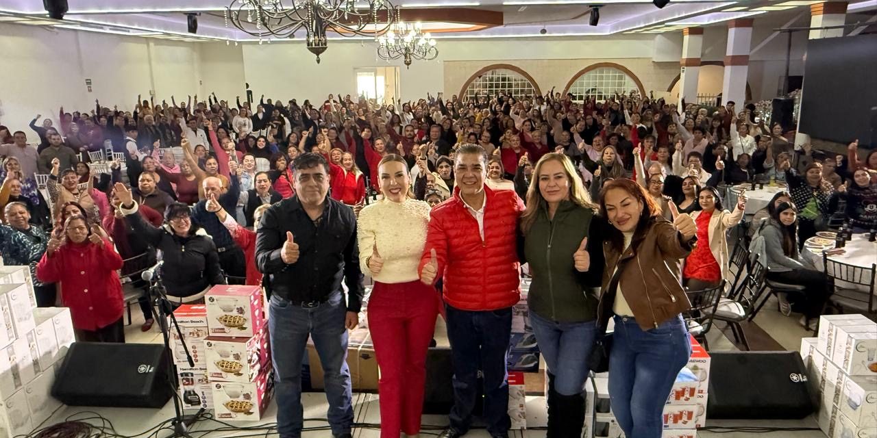 PACO TREVIÑO DEMUESTRA FORTALEZA DEL PRI EN JUÁREZ DURANTE POSADA