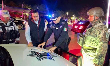 JESÚS NAVA RIVERA REFUERZA SEGURIDAD NAVIDEÑA CON OPERATIVO TÁCTICO EN SANTA CATARINA