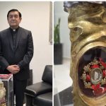 CLARA LUZ FLORES ACOMPAÑA LA DESPEDIDA DE LAS RELIQUIAS DE SAN JUDAS TADEO EN MÉXICO