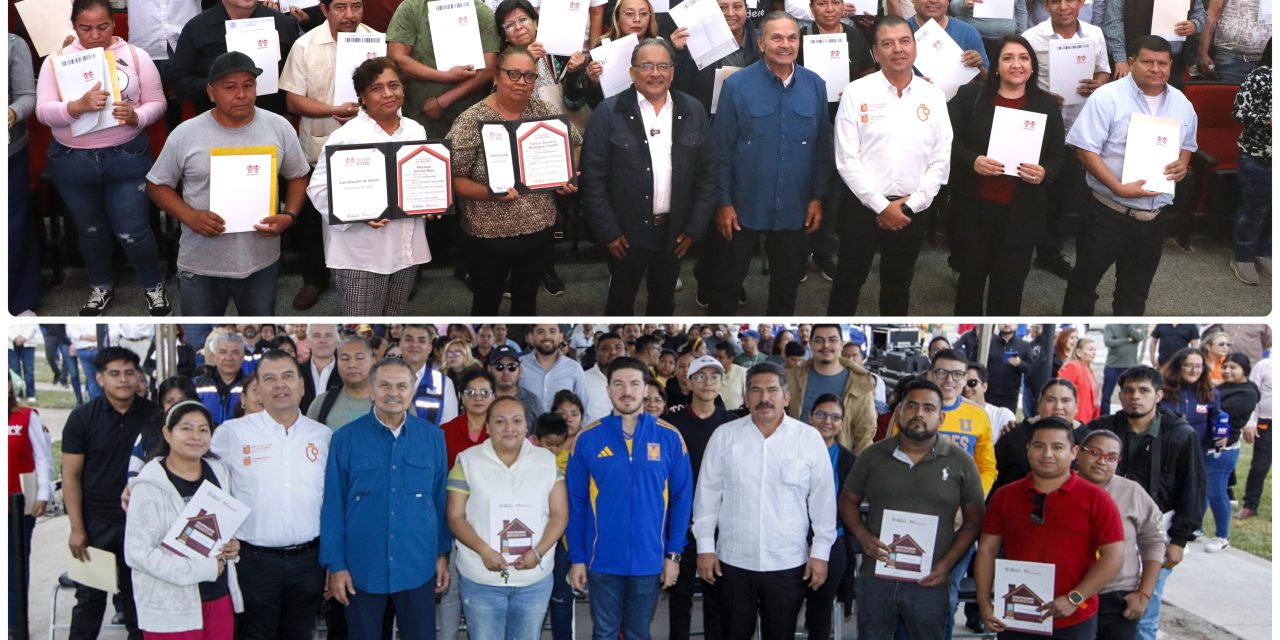 ESCOBEDO Y PESQUERÍA RECIBEN APOYOS DEL INFONAVIT EN ESCRITURAS Y REGULARIZACIÓN DE CRÉDITOS