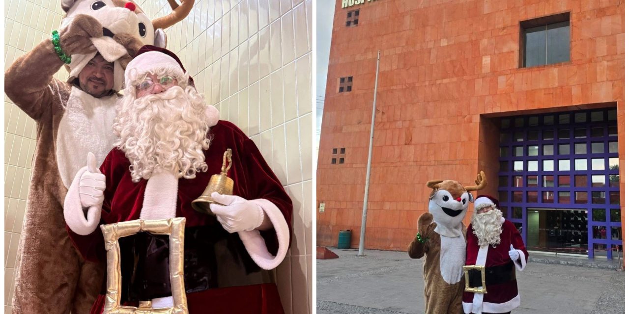 VICEFISCAL LUIS ENRIQUE OROZCO COMPARTE MOMENTOS DE CERCANÍA CON NIÑAS Y NIÑOS HOSPITALIZADOS