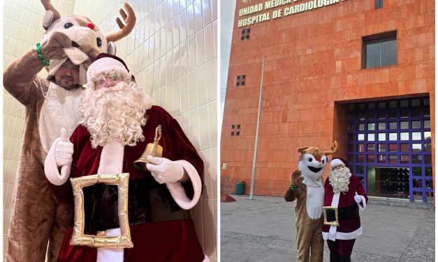 VICEFISCAL LUIS ENRIQUE OROZCO COMPARTE MOMENTOS DE CERCANÍA CON NIÑAS Y NIÑOS HOSPITALIZADOS