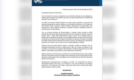 INSTITUTO FRANCO MEXICANO ANUNCIA CIERRE DEFINITIVO TRAS 75 AÑOS EN SAN PEDRO