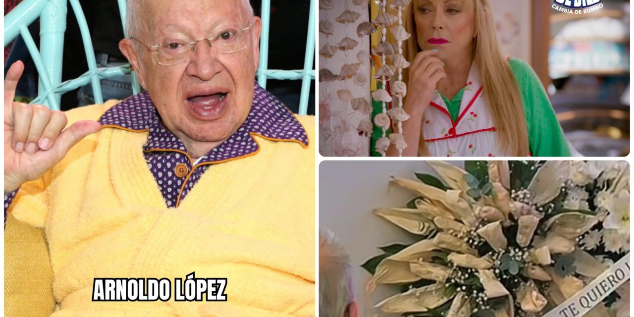 ZULLY KEITH HOMENAJEA A EDUARDO MANZANO CON CORONA DE HOJAS DE TAMAL