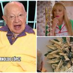 ZULLY KEITH HOMENAJEA A EDUARDO MANZANO CON CORONA DE HOJAS DE TAMAL