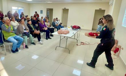 PROTECCIÓN CIVIL JAGUARES FORTALECE PREVENCIÓN AL CAPACITAR A MUJERES DE SANTA CATARINA