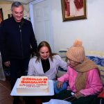 HÉCTOR GARCÍA Y BLANCA TREVIÑO CELEBRAN LOS 100 AÑOS DE DOÑA GAUDENCIA EN GUADALUPE