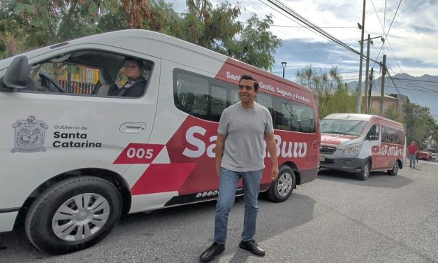 JESÚS NAVA RIVERA GARANTIZA QUE SANTA BUS SEGUIRÁ SIENDO GRATUITO