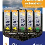 SISTEMA METEOROLÓGICO NACIONAL ALERTA POR TEMPERATURAS ATÍPICAS EN PLENO INVIERNO