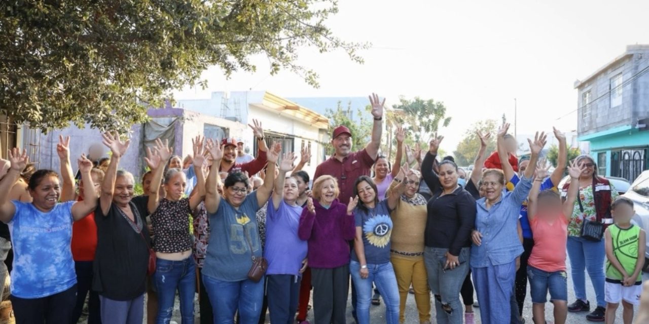 MARIO SOTO REFUERZA SU CERCANÍA CON LA CIUDADANÍA DE GARCÍA