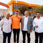 INAUGURAN NUEVA SECUNDARIA Y CANCHA DEPORTIVA EN PESQUERÍA