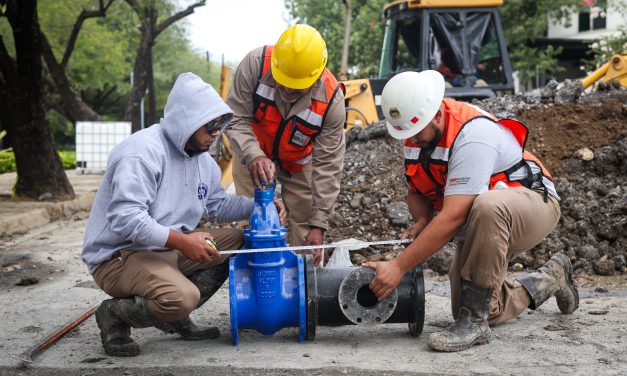 AGUA Y DRENAJE ACELERA ATENCIÓN A FUGAS EN MUNICIPIOS DEL ÁREA METROPOLITANA