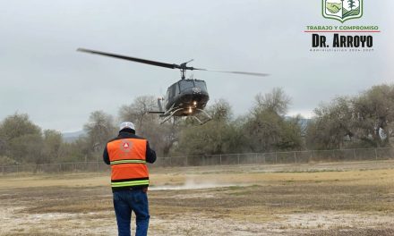 MUNICIPIO DE DOCTOR ARROYO RESPONDE CON TRASLADO AÉREO ANTE EMERGENCIA MÉDICA