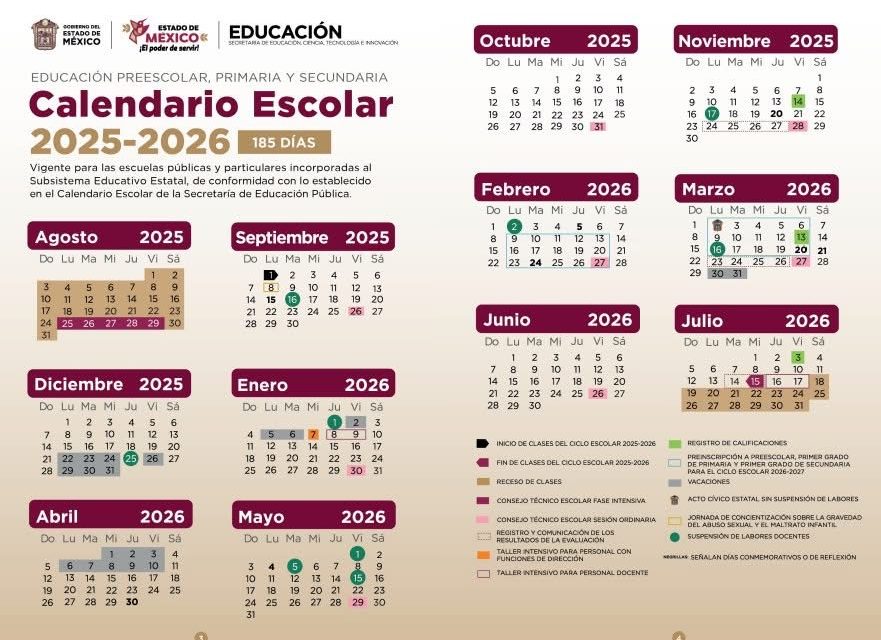 SEP CONFIRMA MEGAPUENTE DE CUATRO DÍAS PARA EDUCACIÓN BÁSICA