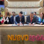 SANTOS GUZMÁN ATESTIGUA ACUERDO DE TURISMO DIGITAL ENTRE CATALUÑA Y NUEVO LEÓN