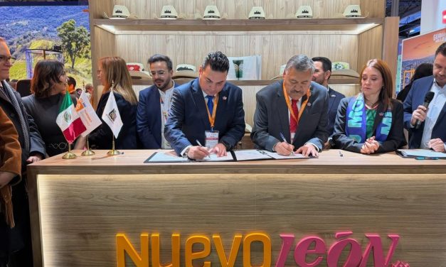 SANTOS GUZMÁN ATESTIGUA ACUERDO DE TURISMO DIGITAL ENTRE CATALUÑA Y NUEVO LEÓN