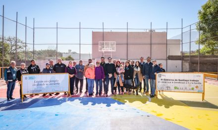 DAVID DE LA PEÑA ENTREGA REHABILITACIÓN DE PLAZA PÚBLICA EN LA CIENEGUILLA