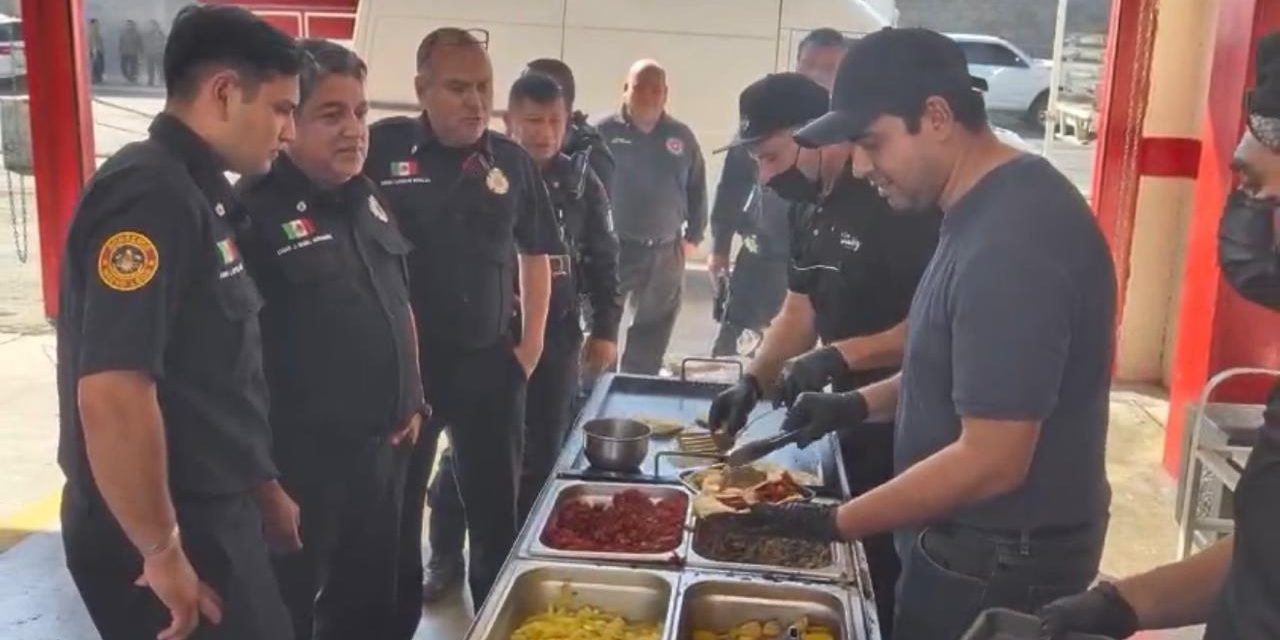 JESÚS NAVA RECONOCE A CUERPOS DE AUXILIO EN DÍA DE REYES