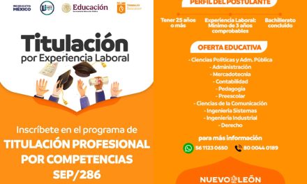 FEDERICO ROJAS VELOQUIO ACTIVA LA TITULACIÓN PROFESIONAL BASADA EN EXPERIENCIA LABORAL