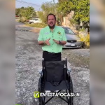 HÉCTOR DE LA GARZA ENTREGA APOYO DE MOVILIDAD A VECINA DE JUÁREZ