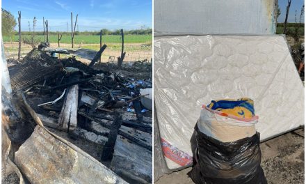 DAVID SÁNCHEZ COORDINA APOYO A FAMILIA AFECTADA POR INCENDIO EN GENERAL TERÁN