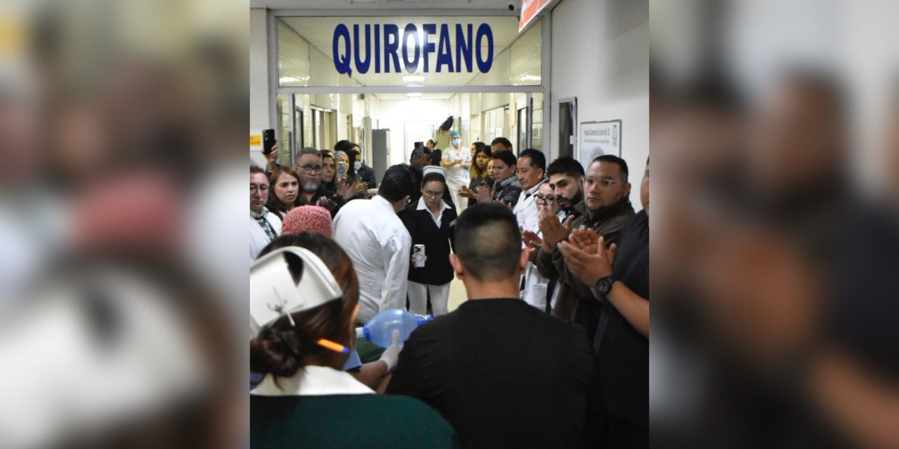 IMSS DE NUEVO LEÓN RECONOCE ACTO DE GENEROSIDAD QUE PERMITIÓ DOS TRASPLANTES