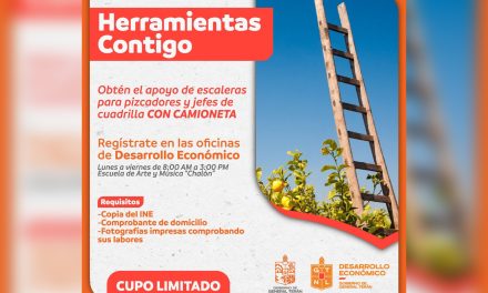 GOBIERNO DE GENERAL TERÁN LANZA APOYO “HERRAMIENTAS CONTIGO” PARA EL SECTOR AGRÍCOLA